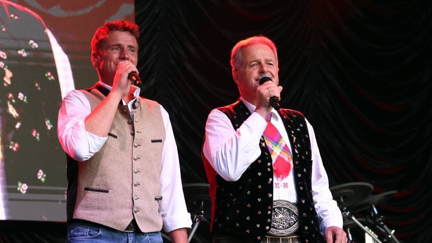 Alexander Rier und Norbert Rier beim Kastelruther Spatzen Open Air 2026