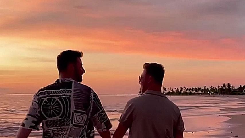 Alexander Schäfer mit seinem Partner Nik