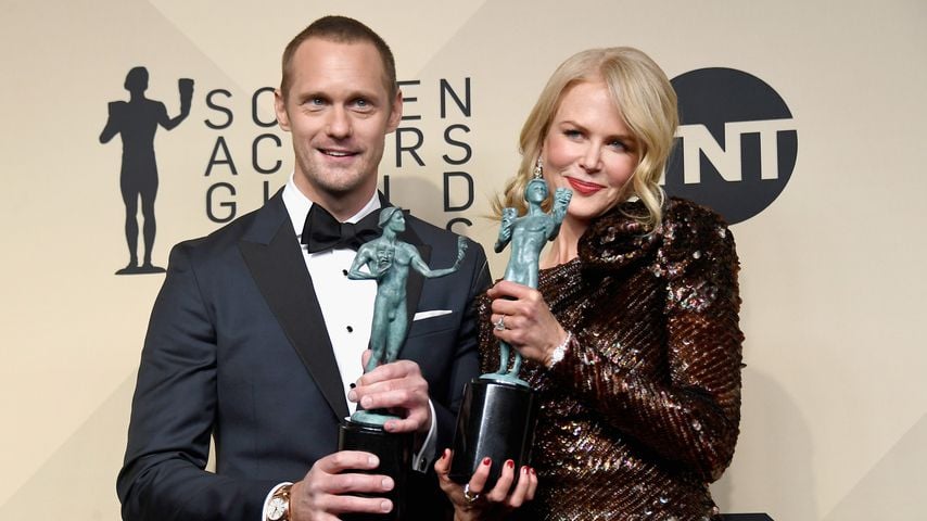 Alexander Skarsgard und Nicole Kidman bei Annual Screen Actors Guild Awards 2018
