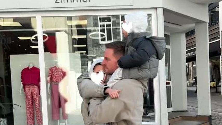 So süß! Übernimmt Paola Marias Neuer schon eine Papa-Rolle?