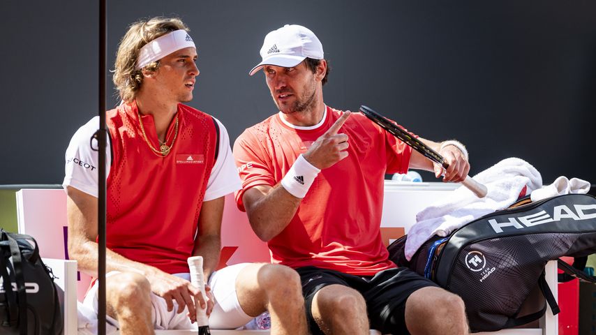 Alexander und Mischa Zverev im Jahr 2019