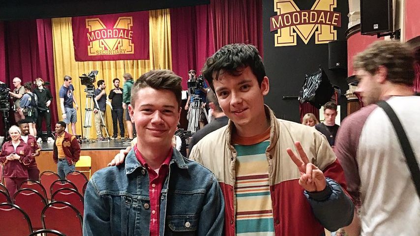 Alexander Westwood und Asa Butterfield, Co-Stars bei "Sex Education"