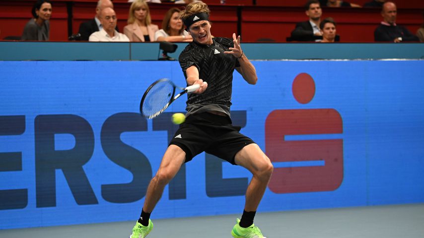 Alexander Zverev beim ATP-Turnier in Wien