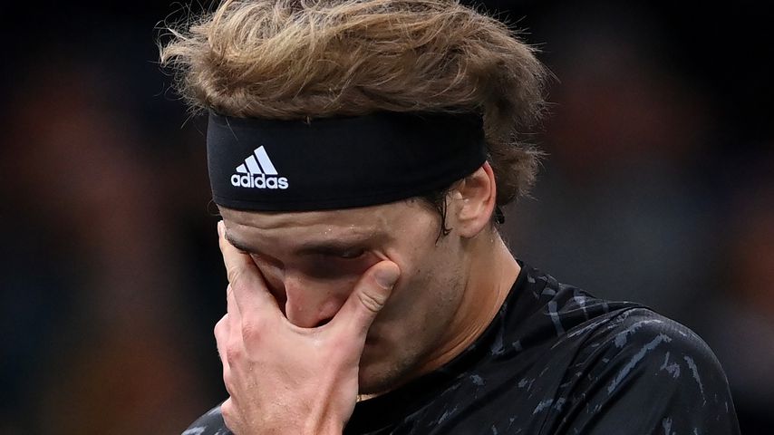 Alexander Zverev beim Halbfinale der Paris Masters 2021