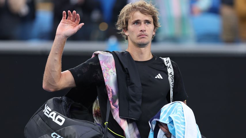 Alexander Zverev nach seiner Niederlage bei den Australian Open