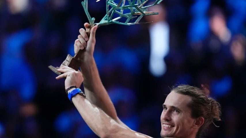 Alexander Zverev gewinnt zum ersten Mal das Masters-Turnier in Paris.