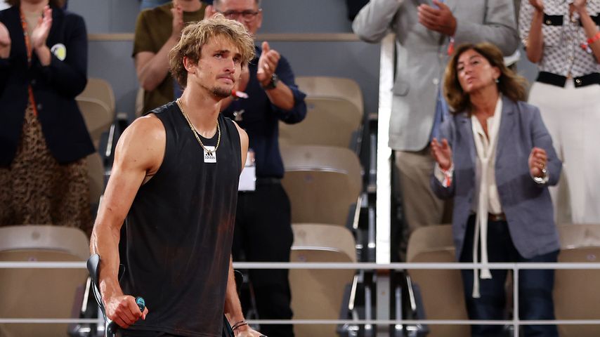 Alexander Zverev bei den French Open 2022
