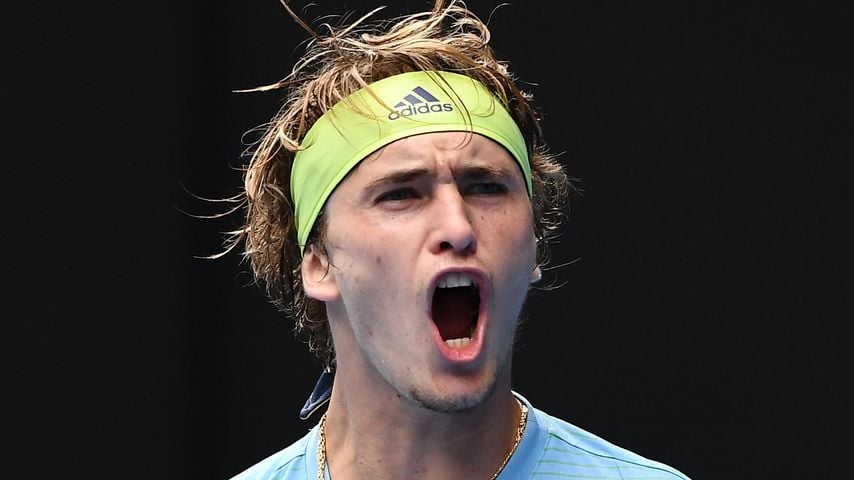Alexander Zverev im Januar 2018