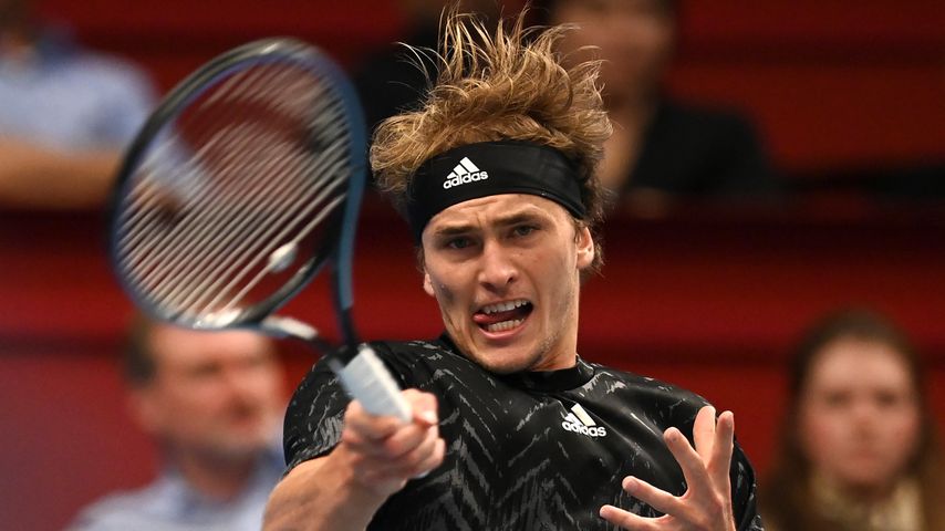 Alexander Zverev bei einem Tennisspiel