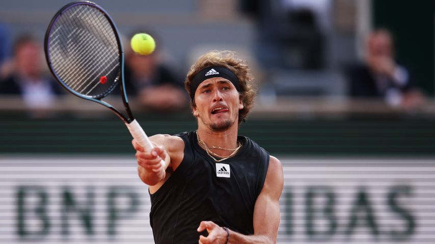 Alexander Zverev bei den French Open 2022