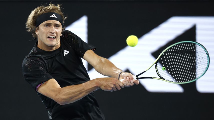 Alexander Zverev bei den Australian Open
