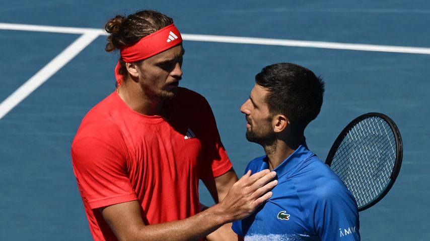 Stütze: Novak Djokovic zeigt Mitgefühl für Alexander Zverev