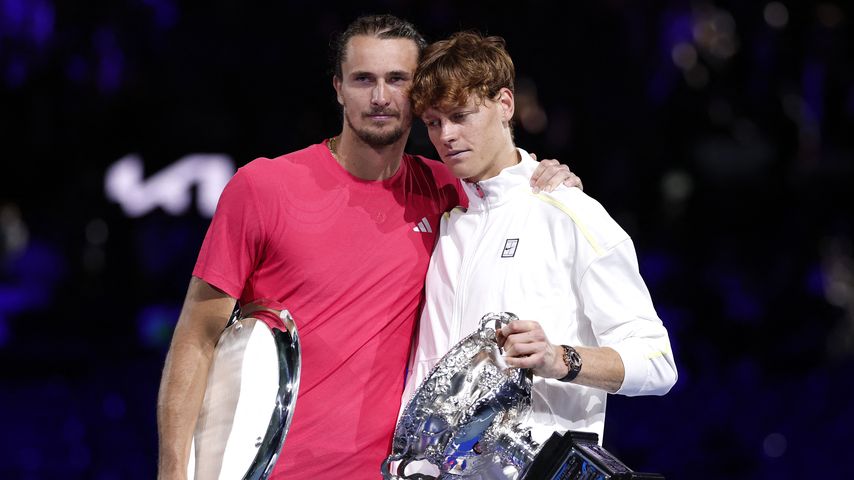 Alexander Zverev und Jannik Sinner, Australian Open 2025