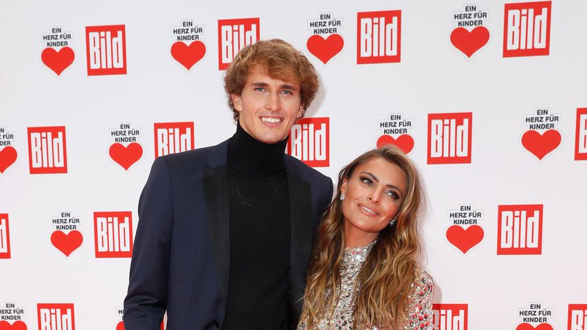 Alexander Zverev und Sophia Thomalla bei der "Ein Herz für Kinder"-Gala 2021