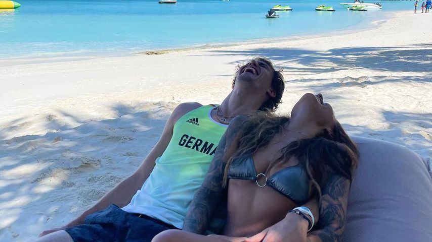 Alexander Zverev und Sophia Thomalla im November 2021