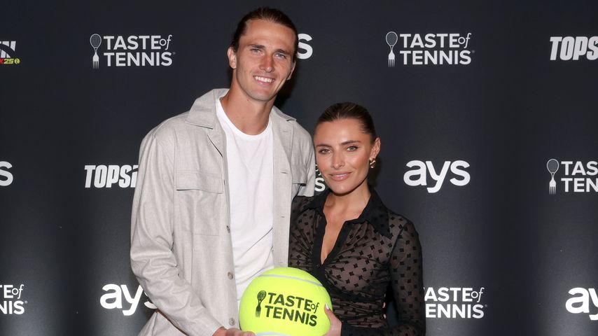 Alexander Zverev und Sophia Thomalla im März 2024