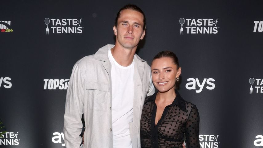 Alexander Zverev und Sophia Thomalla im März 2024