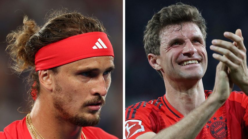 Collage: Alexander Zverev und Thomas Müller
