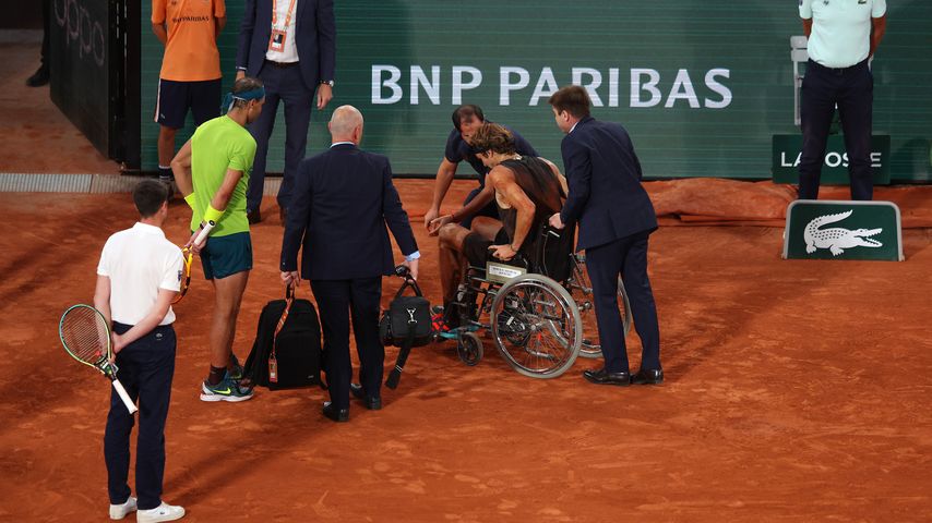 Alexander Zverev im Halbfinale der French Open 2022