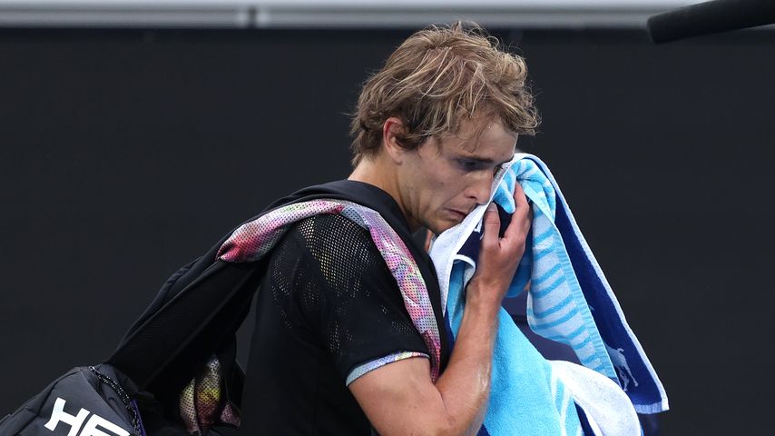 Alexander Zverev im Januar 2023 in Melbourne