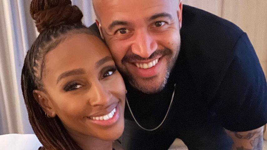 Alexandra Burke und Darren Randolph im Februar 2022