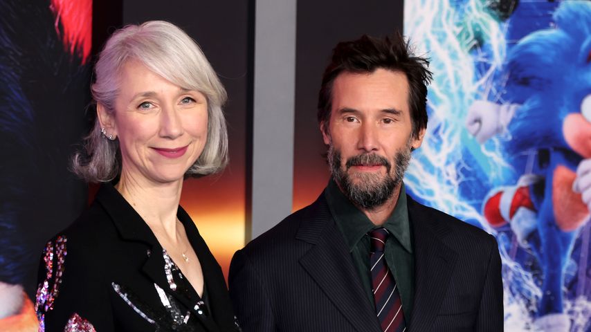 Alexandra Grant und Keanu Reeves im Dezember 2024