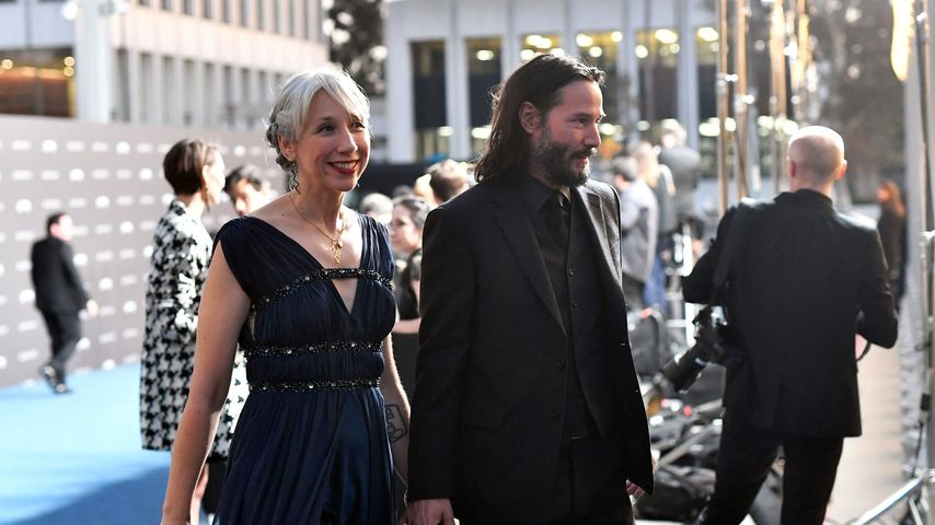 Alexandra Grant und Keanu Reeves, November 2019