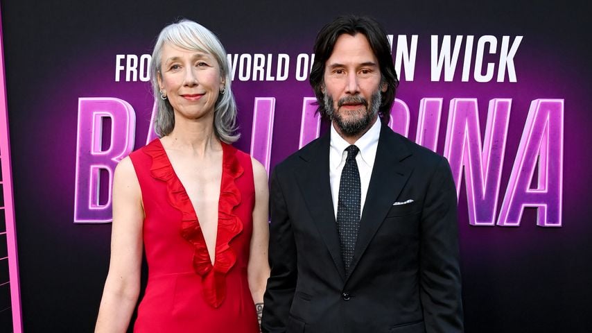 Selten: Keanu Reeves und Alexandra legen Pärchenauftritt hin