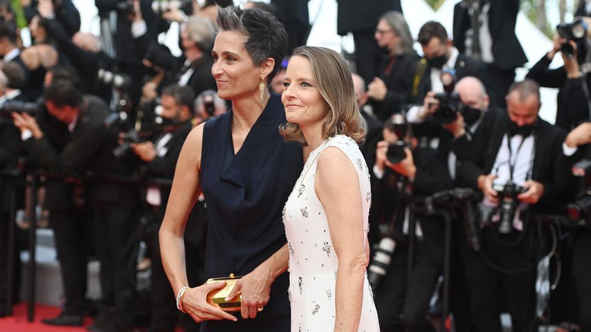 Alexandra Hedison und Jodie Foster in Cannes, Juli 2021