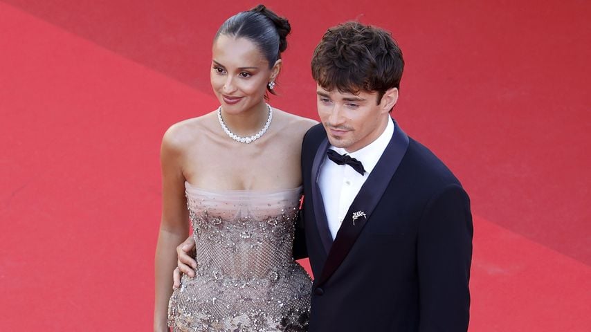 Glamour pur: Alexandra und Charles Leclerc verzaubern Cannes