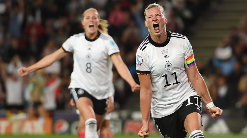 Alexandra Popp im Halbfinale der EM 2022