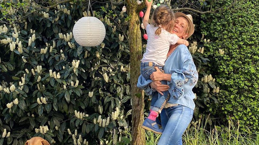 Alexandra Rietz mit ihrer Tochter Romy