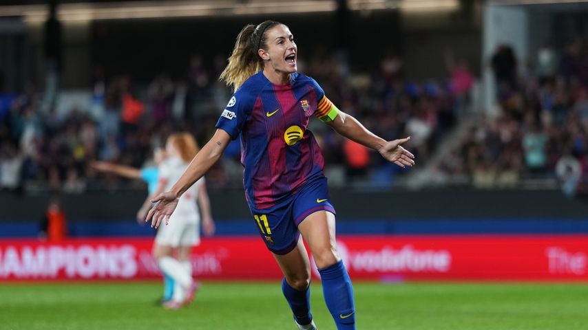 Alexia Putellas für den FC Barcelona in der Uefa Women's Champions League, 2025