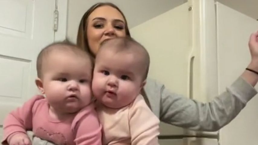 Mama mega-klein? XXL-Zwillingsbabys gehen auf TikTok viral