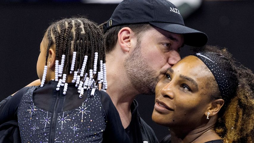 Alexis Ohanian und Serena Williams mit ihrer Tochter Olympia
