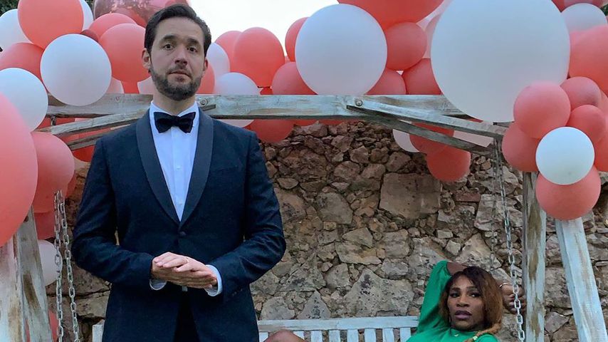 Serena Williams und ihr Alexis feiern zweiten Hochzeitstag
