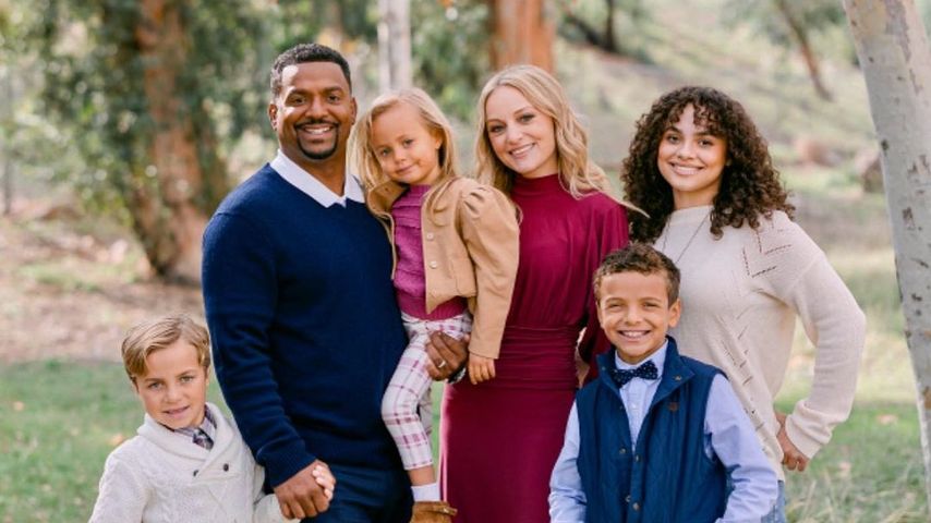 Alfonso Ribeiro mit seinen Kindern und seiner Frau