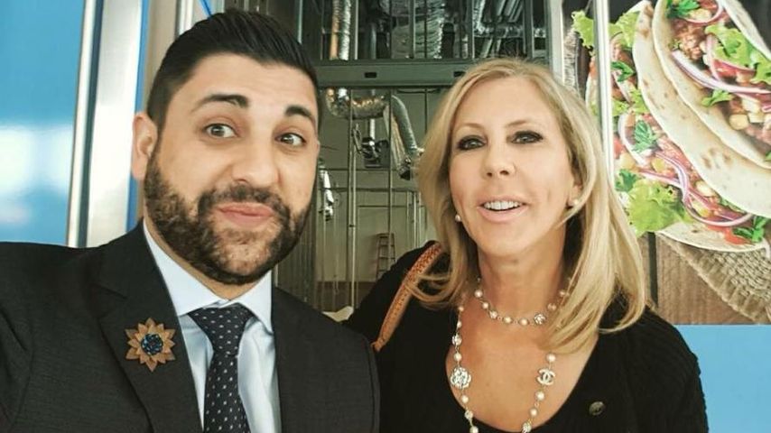 Ali Hashemian und Vicki Gunvalson im November 2017