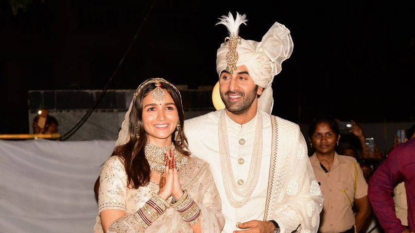 Alia Bhatt und Ranbir Kapoor, April 2022
