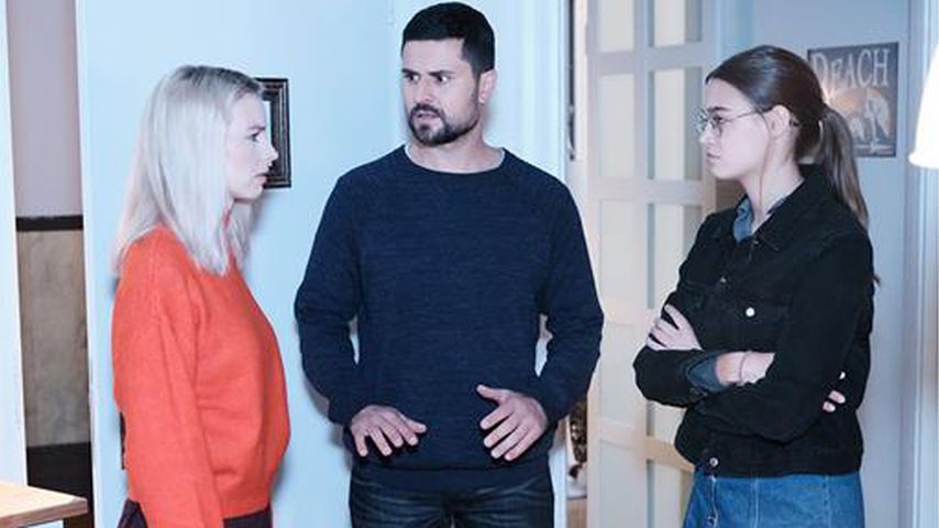 Alica Hubiak, Milos Vukovic und Josephine Becker bei "Unter uns"