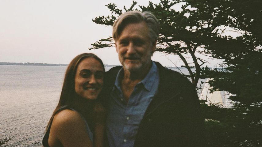 Alice Kremelberg und Bill Pullman am "The Sinner"-Set