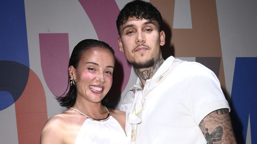 Alicia Costa Pinheiro und Loracio beim Mistology with Sol de Janeiro Launch im Schinkel Pavillon, Berlin, 23.04.2025