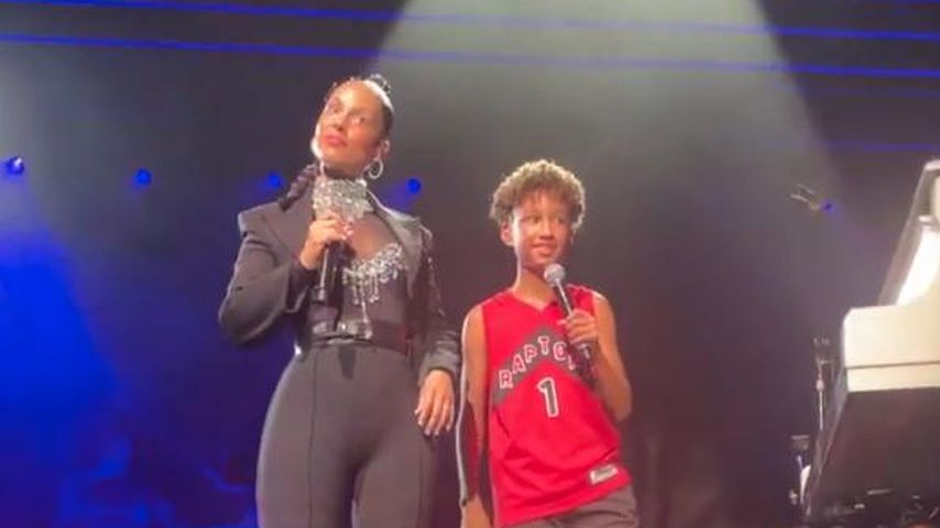 Alicia Keys stolz: Ihr Sohn Egy tritt bei ihrem Konzert auf