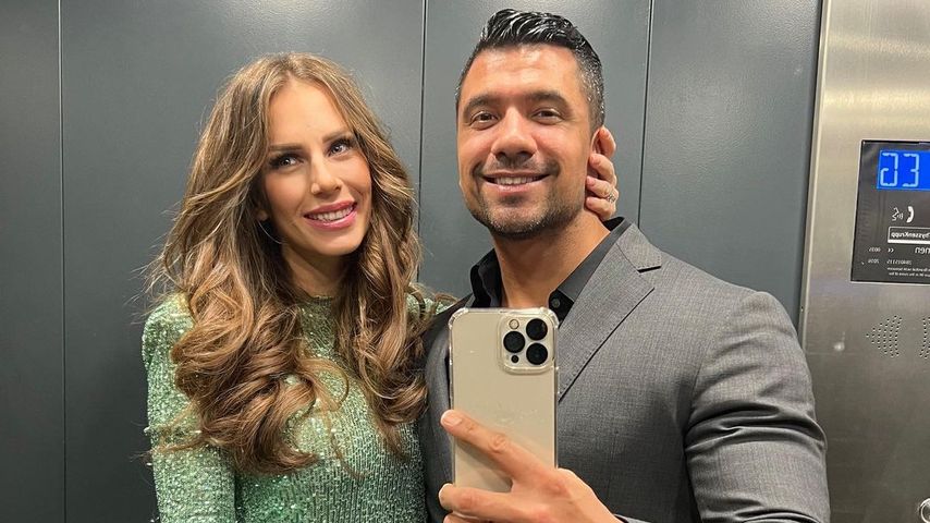 Alina Schulte im Hoff mit Julian Zietlow im Februar 2022