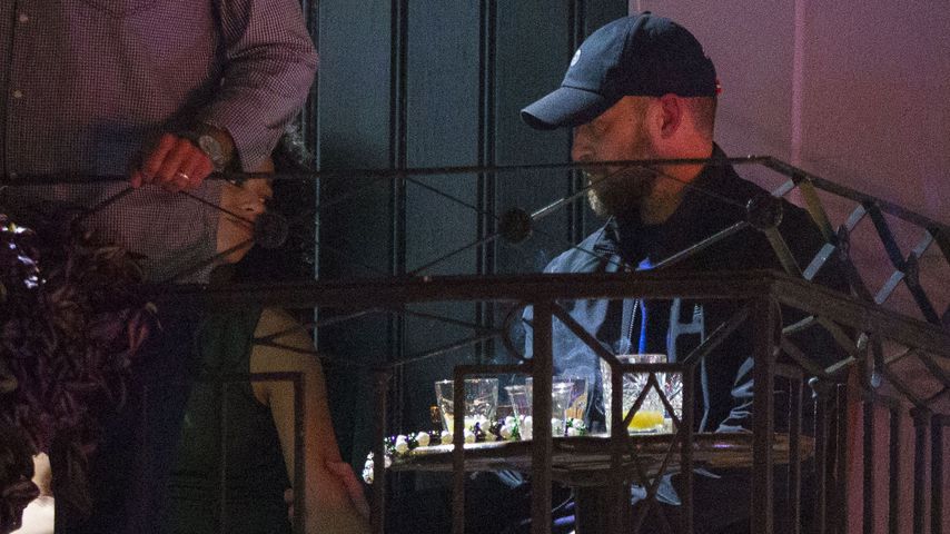 Alisha Wainwrigh und Justin Timberlake bei einem Barbesuch in New Orleans im November 2019