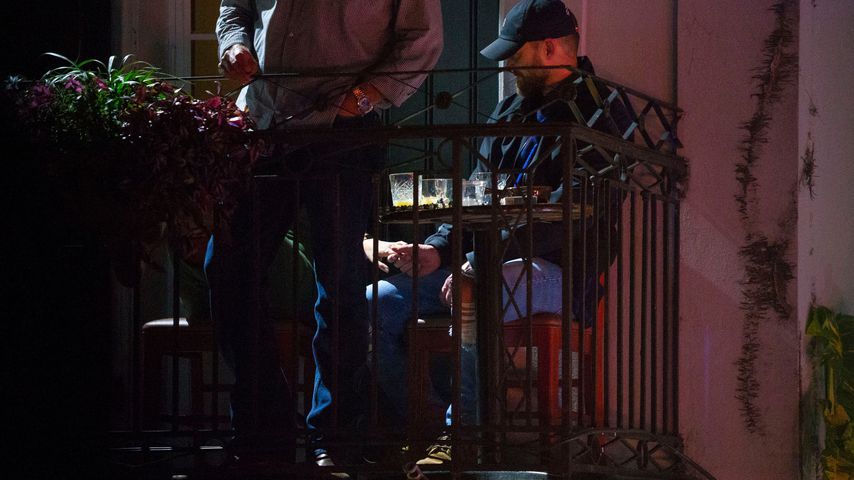 Alisha Wainwright und Justin Timberlake im November 2019 in New Orleans