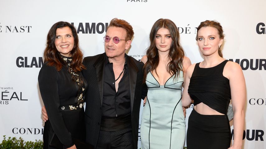 U2-Star Bono brachte seine Kids im Morgenmantel zur Schule