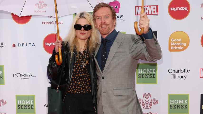 Erwischt: Hier knutscht Damian Lewis seine Freundin Alison!