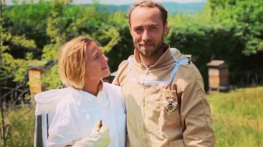 Alizee Thevenet und James Middleton im Juli 2020