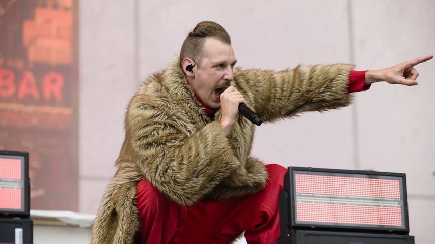 Rapper Alligatoah beim Superbloom Festival im Olympiastadion München, 30.08.2025.